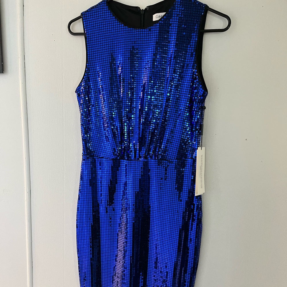 Calvin Klein beautiful sequin dress